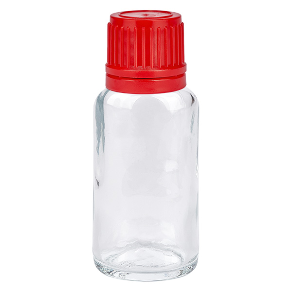 20 ml flaske 11 mm SV rød OV ClearLine UT18/20 20 ml flaske 11 mm SV rød OV ClearLine UT18/20