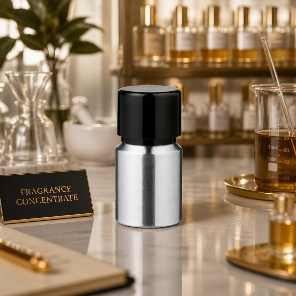 10 ml flaske i poleret aluminium med skruelåg 10 ml aluminiumsflaske af høj kvalitet med børstet metaloverflade og sikkert skruelåg