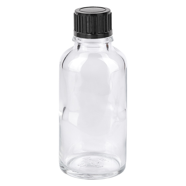 30 ml flaske 11 mm SV sort STD ClearLine UT18/30