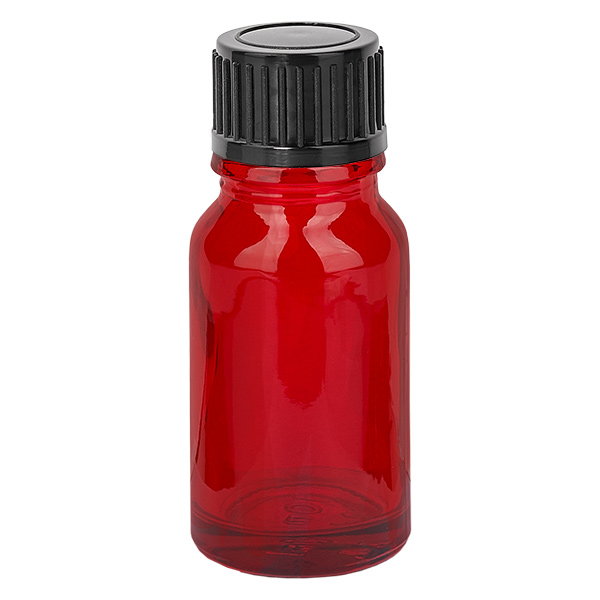10 ml flaske 11 mm SV sort STD RedLine UT18/10 10 ml flaske 11 mm SV sort STD RedLine UT18/10