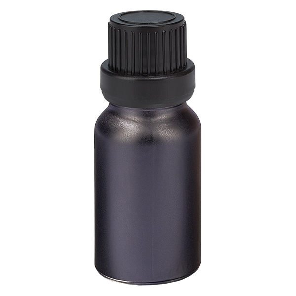 10 ml flaske 11 mm SV sort OV BlackLine UT18/10 10 ml flaske 11 mm SV sort OV BlackLine UT18/10