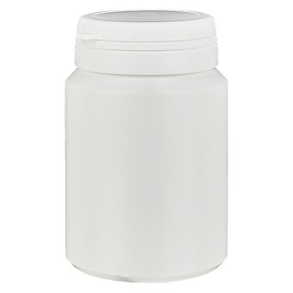 Kapselæske 150 ml hvid med Jaycap OV hvid Kapselæske 150 ml hvid med Jaycap OV hvid