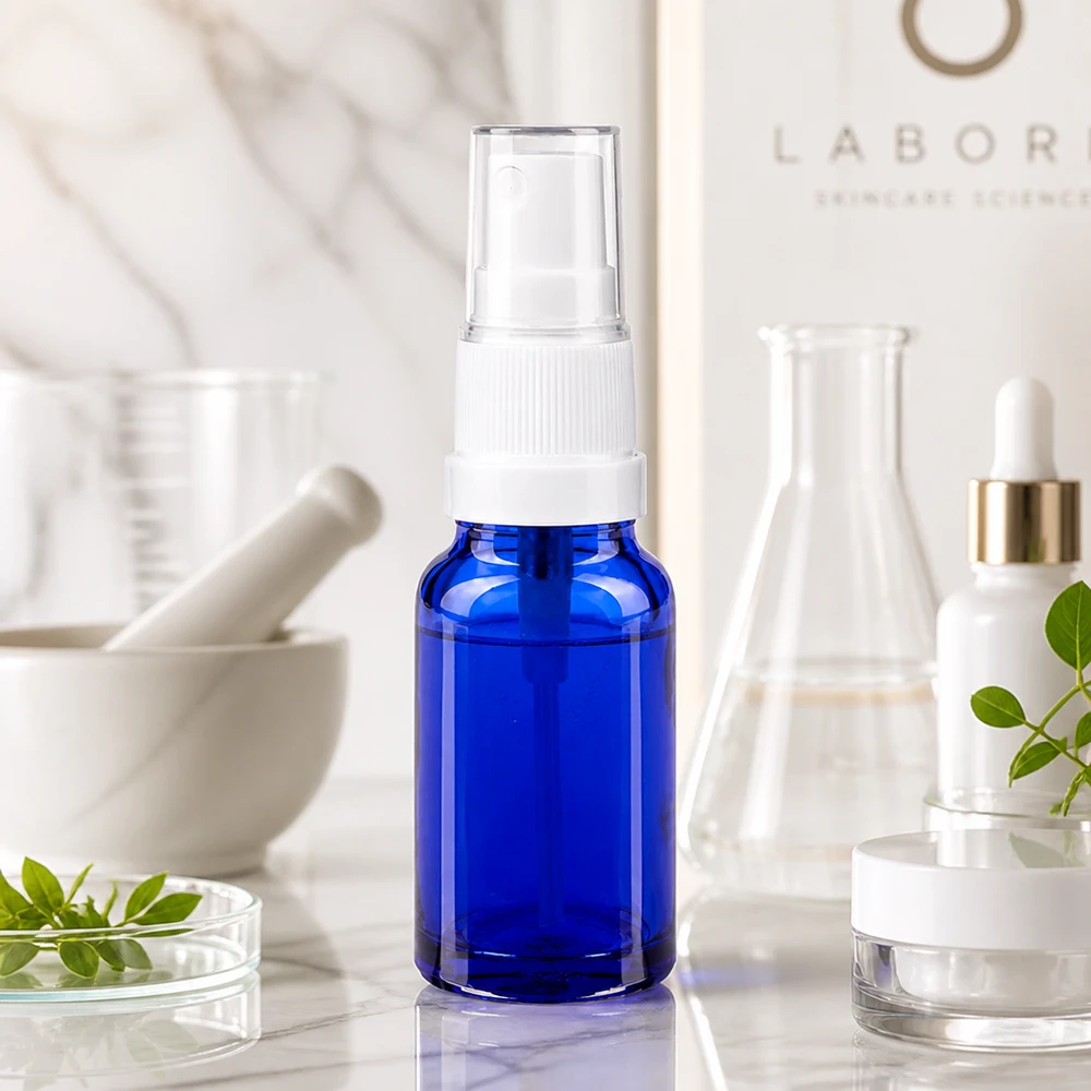10 ml sprayflaske med STD-gevind UT18-10 til professionelle kosmetiske anvendelser