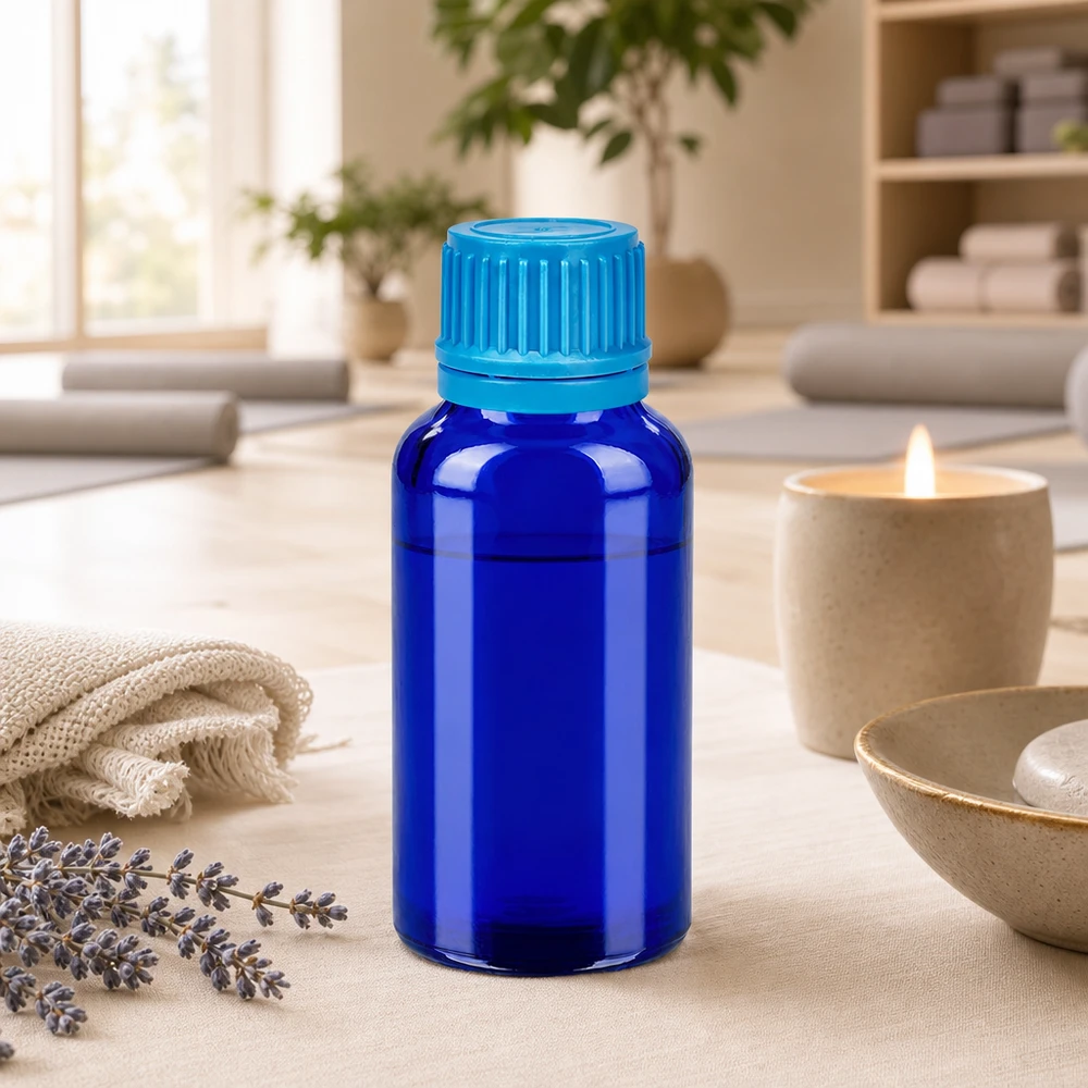 Praktisk 30 ml flaske med sikker hætte til gør-det-selv-kosmetik og wellness-anvendelser