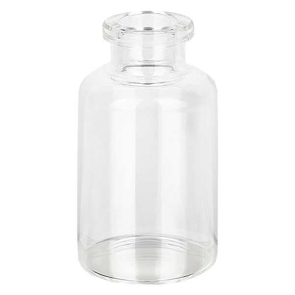 Injektionsflaske i klart glas 20 ml Injektionsflaske i klart glas 20 ml