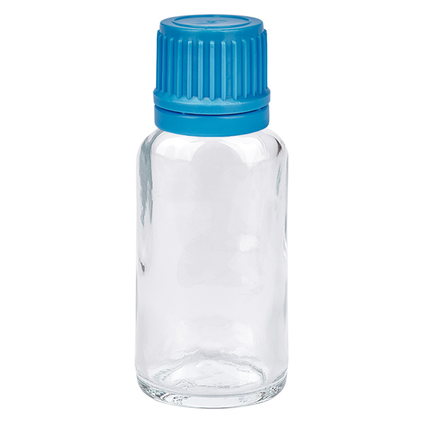 20 ml flaske 11 mm SV blå OV ClearLine UT18/20 20 ml flaske 11 mm SV blå OV ClearLine UT18/20