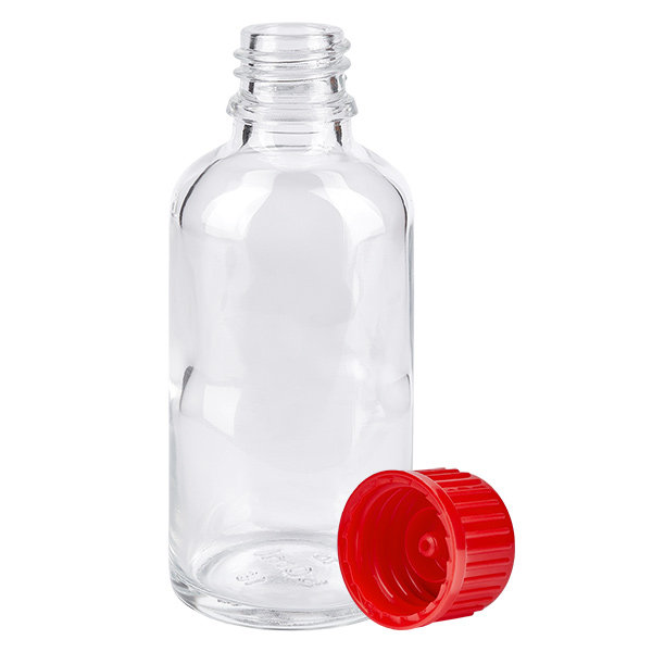 50 ml flaske 11 mm SV rød STD ClearLine UT18/50 50 ml flaske 11 mm SV rød STD ClearLine UT18/50