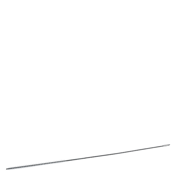 Rund rengøringsbørste størrelse S med øsken ?4 mm. Ideel til rengøring af pipetter og tragte. Fremstillet af nylonbørster. 27 cm samlet længde. Rund rengøringsbørste størrelse S med øsken ?4 mm. Ideel til rengøring af pipetter og tragte. Fremstillet af nylonbørster. 27 cm samlet længde.