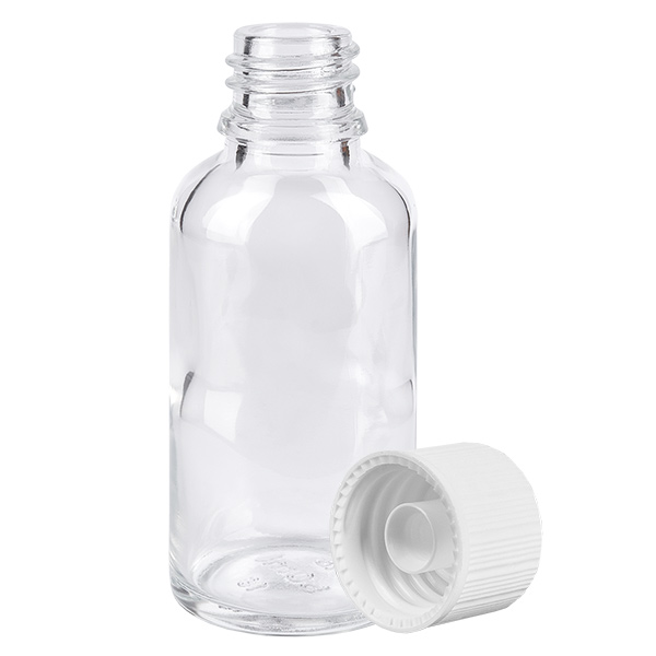 30 ml flaske 11 mm SV hvid STD ClearLine UT18/30 30 ml flaske 11 mm SV hvid STD ClearLine UT18/30