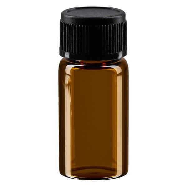 3 ml miniflaske brun Ku.-V. sort UT13/3 UNiTWIST