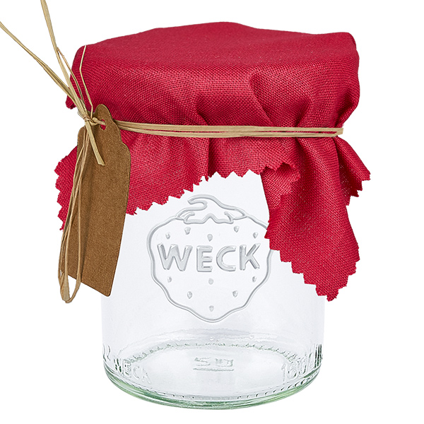 Stofdækkeserviet bordeaux 120x120mm firkantet