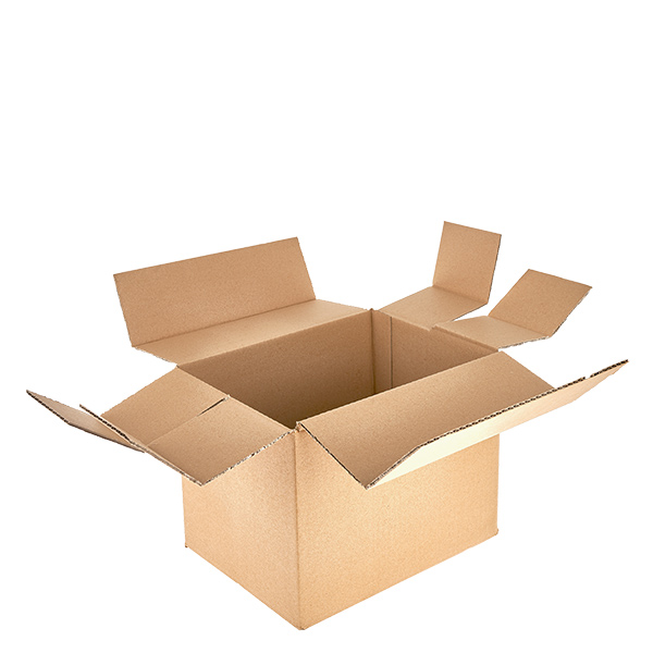 Glaskasser (25 stk.) med 6 rum 250x170x195mm