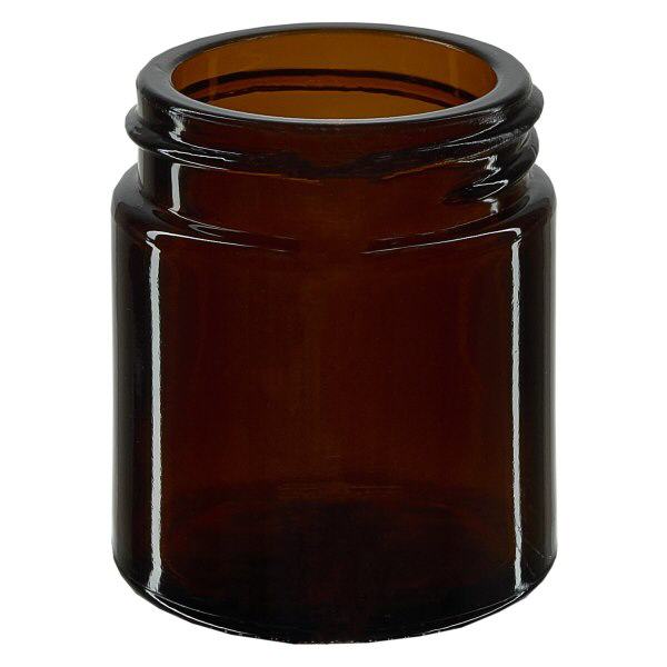 30 ml glaskrukke brun uden låg, gevind 38 mm/R3 ApoGlas. Farmaceutisk kvalitet fra EU-produktion. Fødevaresikker. Med UV-beskyttelse. 30 ml glaskrukke brun uden låg, gevind 38 mm/R3 ApoGlas. Farmaceutisk kvalitet fra EU-produktion. Fødevaresikker. Med UV-beskyttelse.