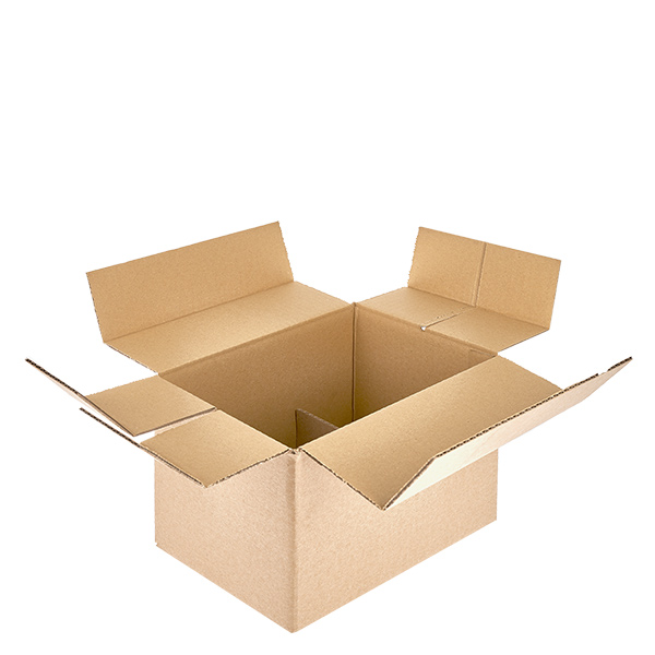 Glaskasser (25 stk.) med 6 rum 234x155x147mm