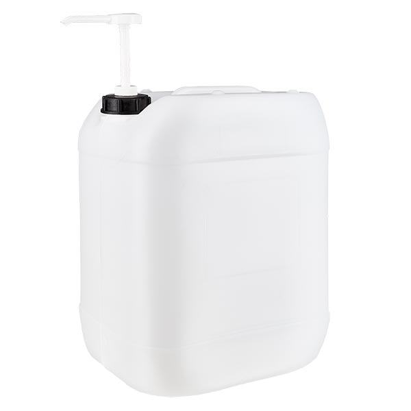 Beholder 20 liter med doseringspumpe Beholder 20 liter med doseringspumpe