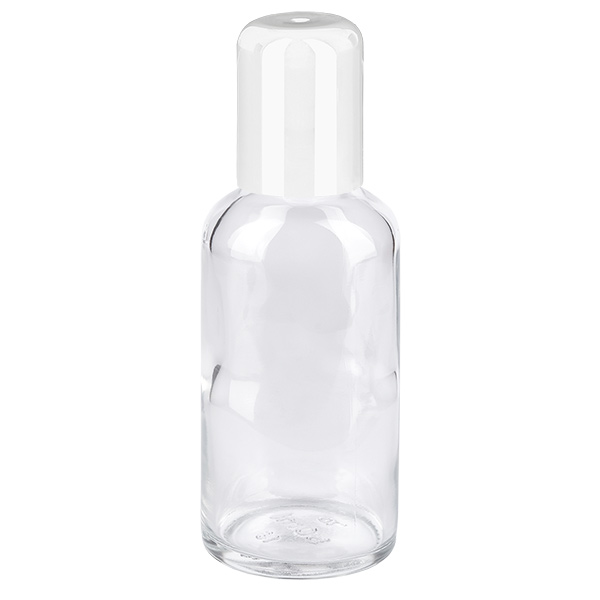 50 ml roll-on flaske hvid STD ClearLine UT18/50
