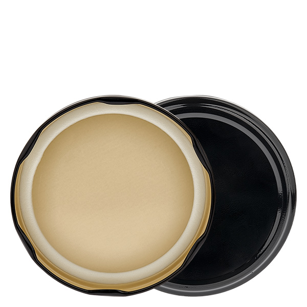 82mm BasicSeal dæksel sort (TO82) UNiTWIST