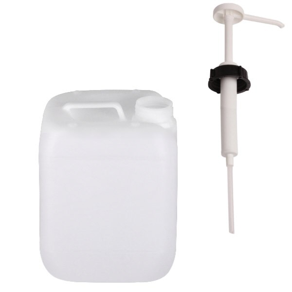 Beholder 5 liter med doseringspumpe Beholder 5 liter med doseringspumpe