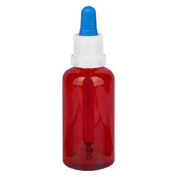 50 ml pipetteflaske hvid/blå OV RedLine UT18/50