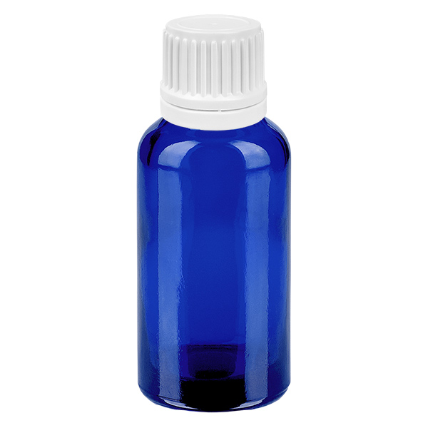 30 ml Dropperflaske 0,7 mm hvid OV BlueLine UT18/30