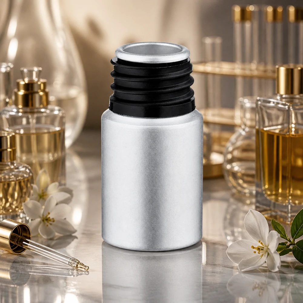 10 ml farvet aluminiumsflaske 10 ml aluminiumsflaske i høj kvalitet med farvet overflade til professionel parfumeproduktion