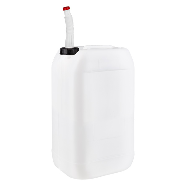 Beholder 15 liter med Flex-udløbsrør Beholder 15 liter med Flex-udløbsrør