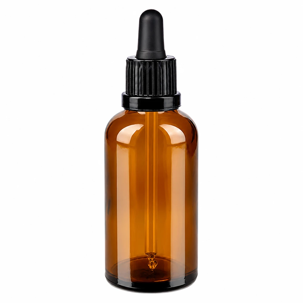 50 ml pipetteflaske sort OV BrownLine UT18/50 50 ml pipetteflaske brun med sort hætte OV BrownLine UT18/50 til præcis dosering