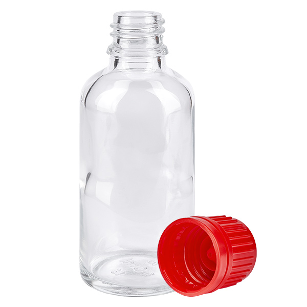 50 ml flaske 11 mm SV rød OV ClearLine UT18/50 50 ml flaske 11 mm SV rød OV ClearLine UT18/50