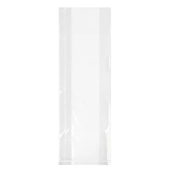 Foldepose med forseglet søm (pakke med 100) 80x200mm. Fremstillet af klar PP. Fødevaresikker. Med sidekile og forseglet søm. 30 µm tyk. Foldepose med forseglet søm (pakke med 100) 80x200mm. Fremstillet af klar PP. Fødevaresikker. Med sidekile og forseglet søm. 30 µm tyk.