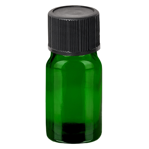 5ml Dropperflaske 1mm sort STD GreenLine UT18/5 5ml Dropperflaske 1mm sort STD GreenLine UT18/5
