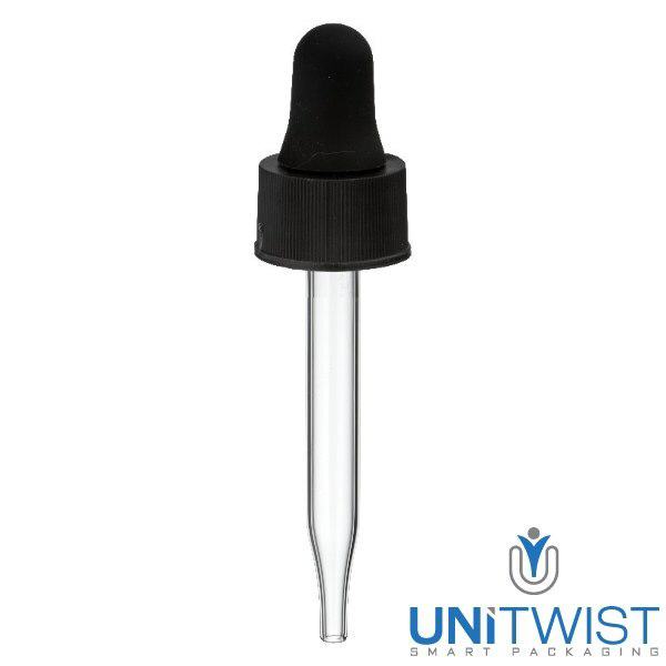 Glasdråbetæller sort UT13/5 UNiTWIST Glasdråbetæller sort UT13/5 UNiTWIST