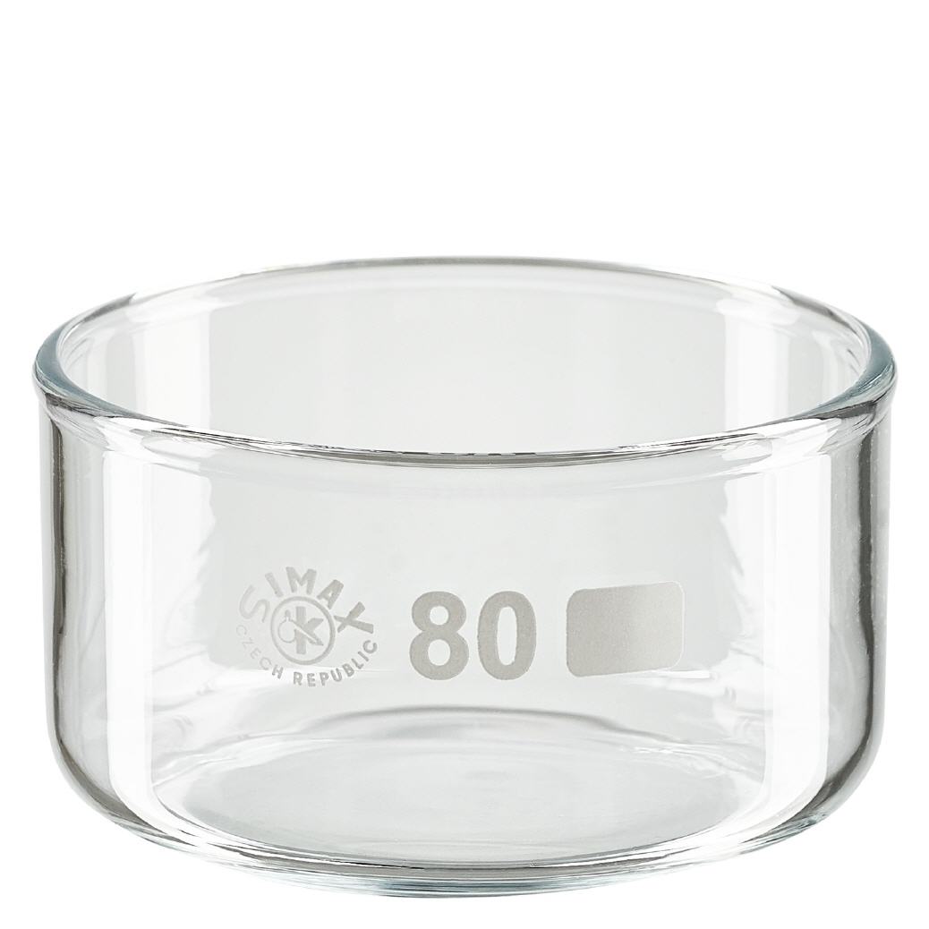 Krystalliseringsskål 150 ml uden tud borosilikat
