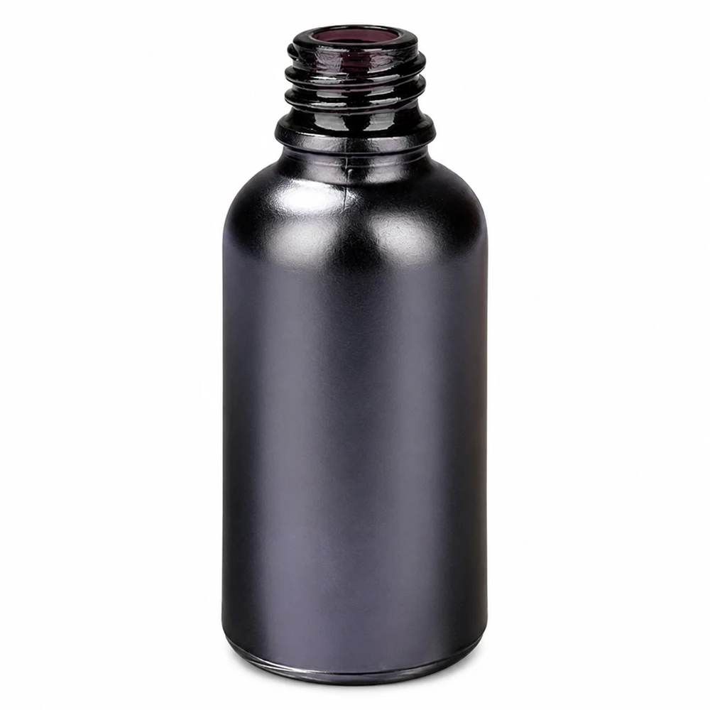 30 ml apoteksflaske BlackLine UT18/30 UNiTWIST 30 ml sort apotekerflaske BlackLine UT18/30 med UNiTWIST-gevind til medicin og tinkturer