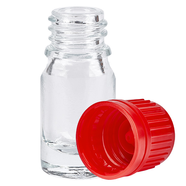 5 ml flaske 11 mm SV rød OV ClearLine UT18/5 5 ml flaske 11 mm SV rød OV ClearLine UT18/5