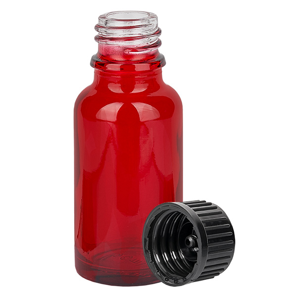 20 ml flaske 11 mm SV sort STD RedLine UT18/20 20 ml flaske 11 mm SV sort STD RedLine UT18/20