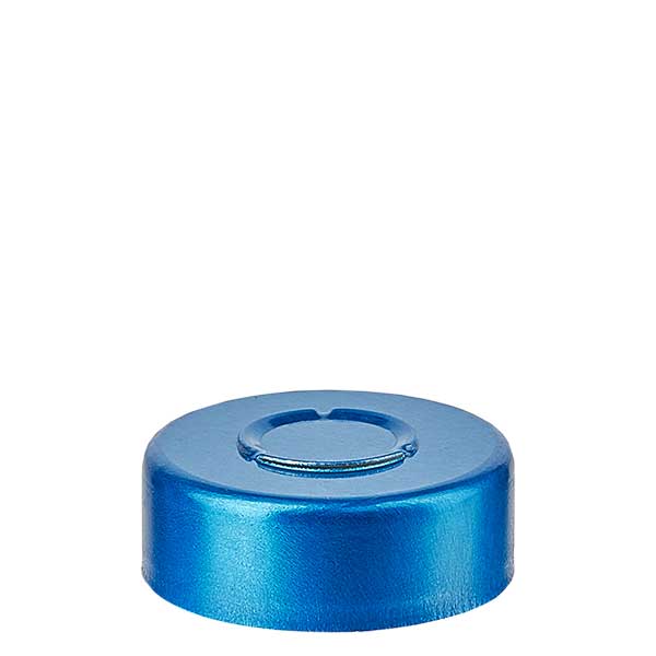 Flare cap 20,25 x 7,4 mm MEDIUM afrivning, blå Flare cap 20,25 x 7,4 mm MEDIUM afrivning, blå