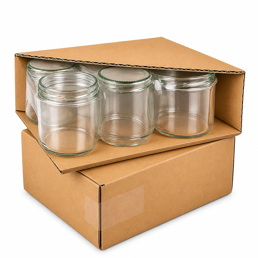 795 ml rund krukke + BasicSeal låg, lyserødt hjerte, UNiTWIST Einmachgläser 795ml im Karton Verpackung Versand leere Rundgläser mit Twist-Off Deckeln Vorratsgläser Set