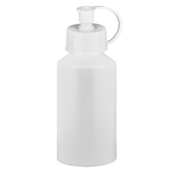 Apoteksflaske HDPE 50ml m., m. sprayhætte Apoteksflaske HDPE 50ml m., m. sprayhætte