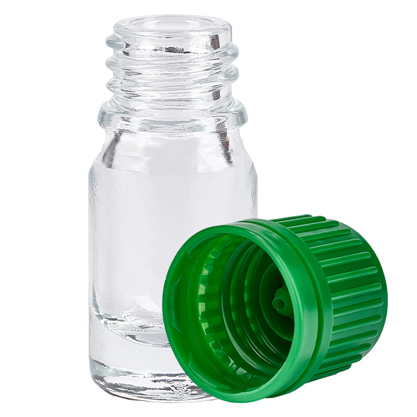 5 ml flaske 11 mm SV grøn OV ClearLine UT18/5 5 ml flaske 11 mm SV grøn OV ClearLine UT18/5