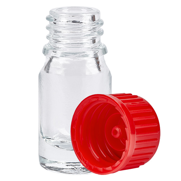 5ml flaske 11mm SV rød STD ClearLine UT18/5 5ml flaske 11mm SV rød STD ClearLine UT18/5