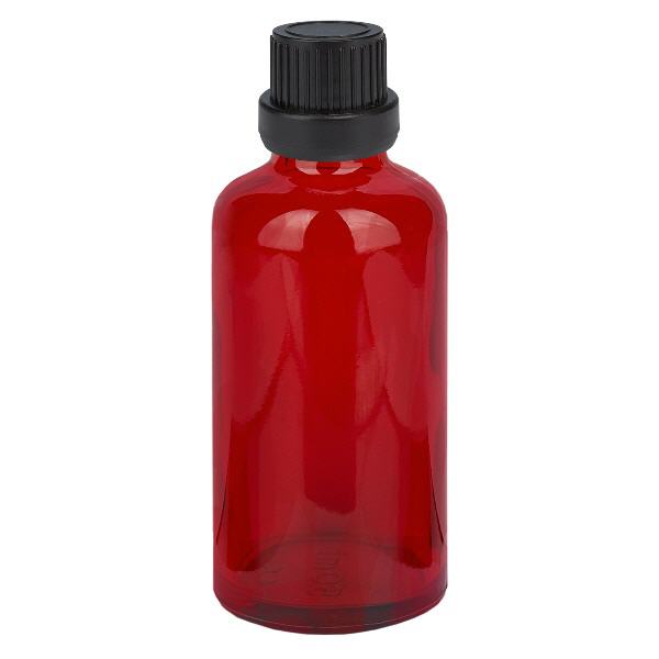 50 ml flaske 11 mm SV sort OV RedLine UT18/50