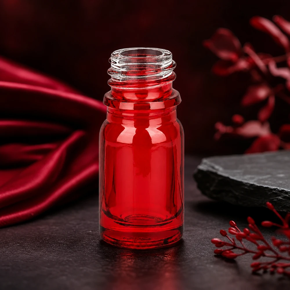 5 ml Apoteksflaske RedLine UT18/5 UNiTWIST Kompakt 5 ml RedLine-apoteksflaske UT18/5 med UNiTWIST-gevind til pladsbesparende opbevaring