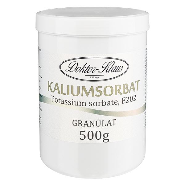 500g Kaliumsorbat (Kaliumsorbat) Doktor-Klaus 500g Kaliumsorbat (Kaliumsorbat) Doktor-Klaus