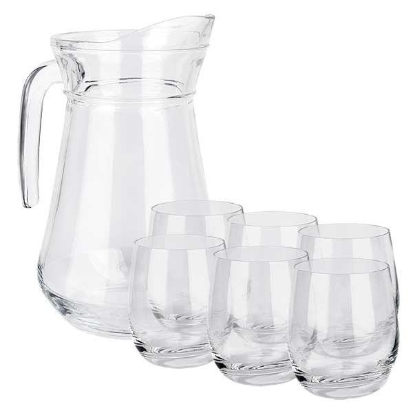 Glaskande Frankrig 1,6 liter & 6 glas Doktor-Klaus Glaskande Frankrig 1,6 liter & 6 glas Doktor-Klaus