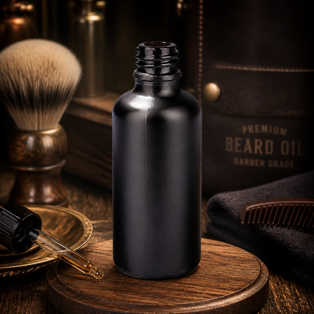 50 ml apoteksflaske BlackLine UT18/50 UNiTWIST 50 ml apotekerflaske BlackLine UT18/50 UNiTWIST med uigennemsigtig sort belægning