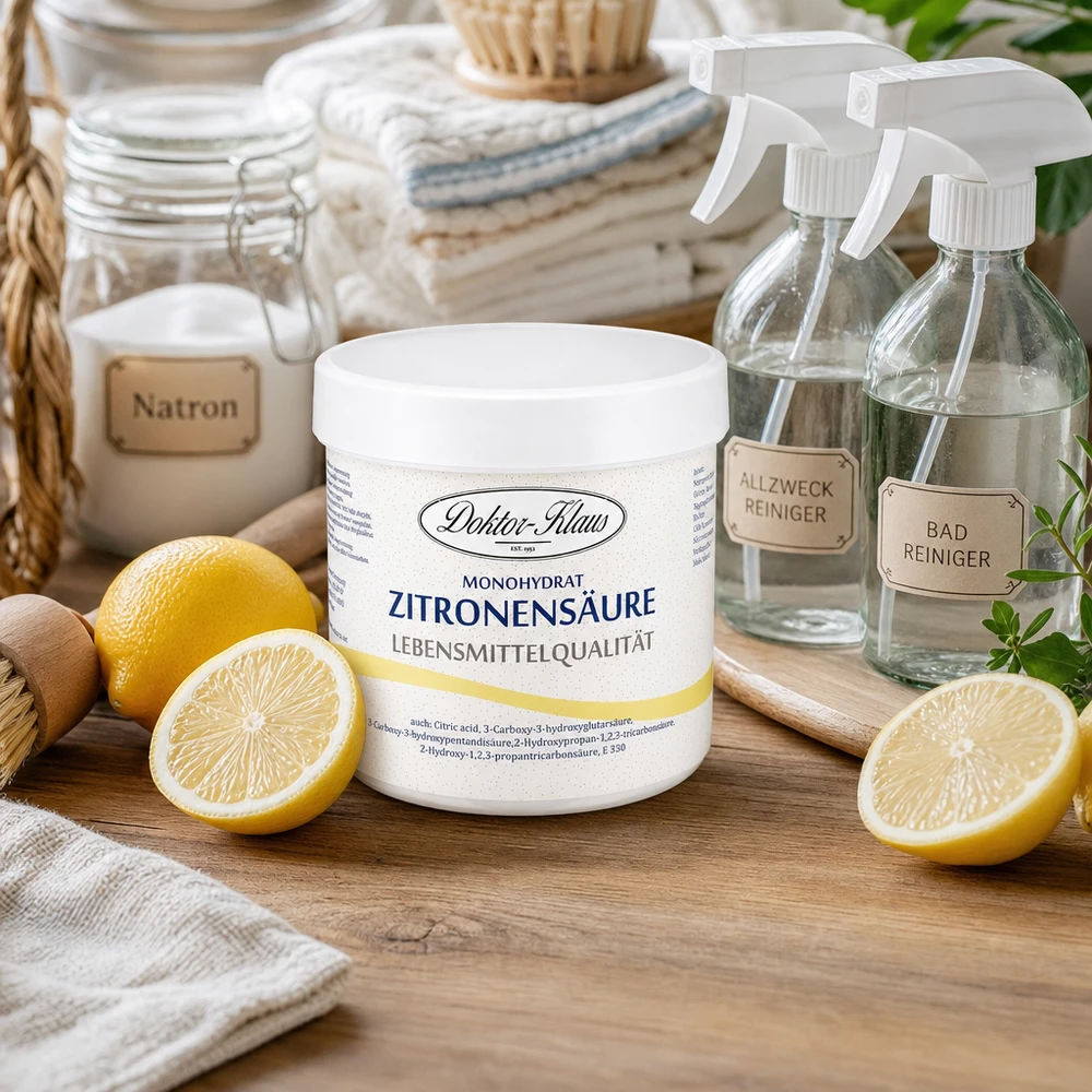 250 g citronsyre Doktor-Klaus Biologische Haushaltsreinigung 250g Zitronensäure Doktor-Klaus mit natürlichen Zutaten