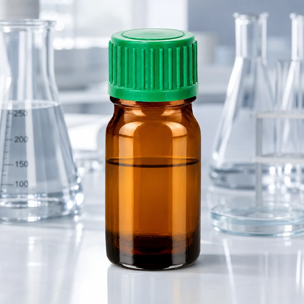 5 ml Dropperflaske 0,8 mm grøn STD BrownLine UT18/5 Professionel laboratorieflaske 5 ml brun med grøn hætte til kemiske anvendelser og eksperimenter