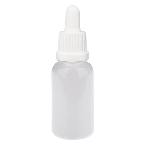 20 ml pipetteflaske hvid originalitetslukning WhiteLine UT18/20 20 ml pipetteflaske hvid originalitetslukning WhiteLine UT18/20