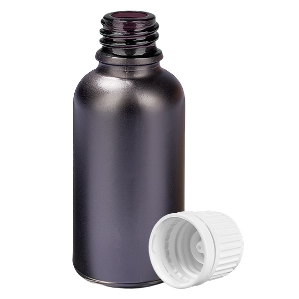 30 ml flaske 11 mm SV hvid OV BlackLine UT18/30 30 ml flaske 11 mm SV hvid OV BlackLine UT18/30