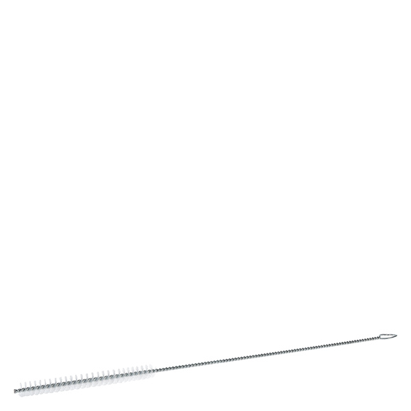 Rengøringsbørste rund størrelse L med øje ?8 mm. Ideel til rengøring af pipetter og tragte. Fremstillet af nylonbørster. 27 cm samlet længde. Rengøringsbørste rund størrelse L med øje ?8 mm. Ideel til rengøring af pipetter og tragte. Fremstillet af nylonbørster. 27 cm samlet længde.